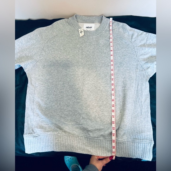 🔥Aerie Men's Gray Crewneck Sweater🔥 - Picture 3 of 6